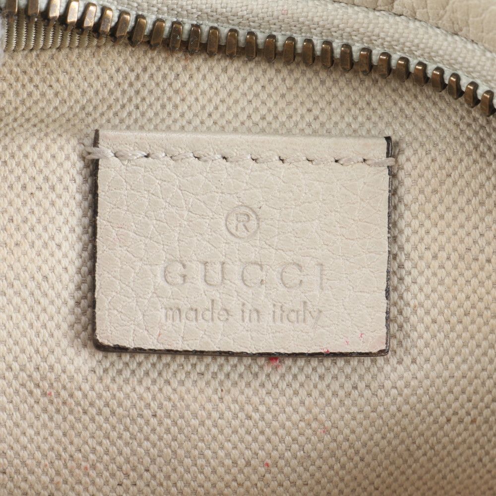 極美品 グッチ シェリー ライン プリント スモール ベルト 527792