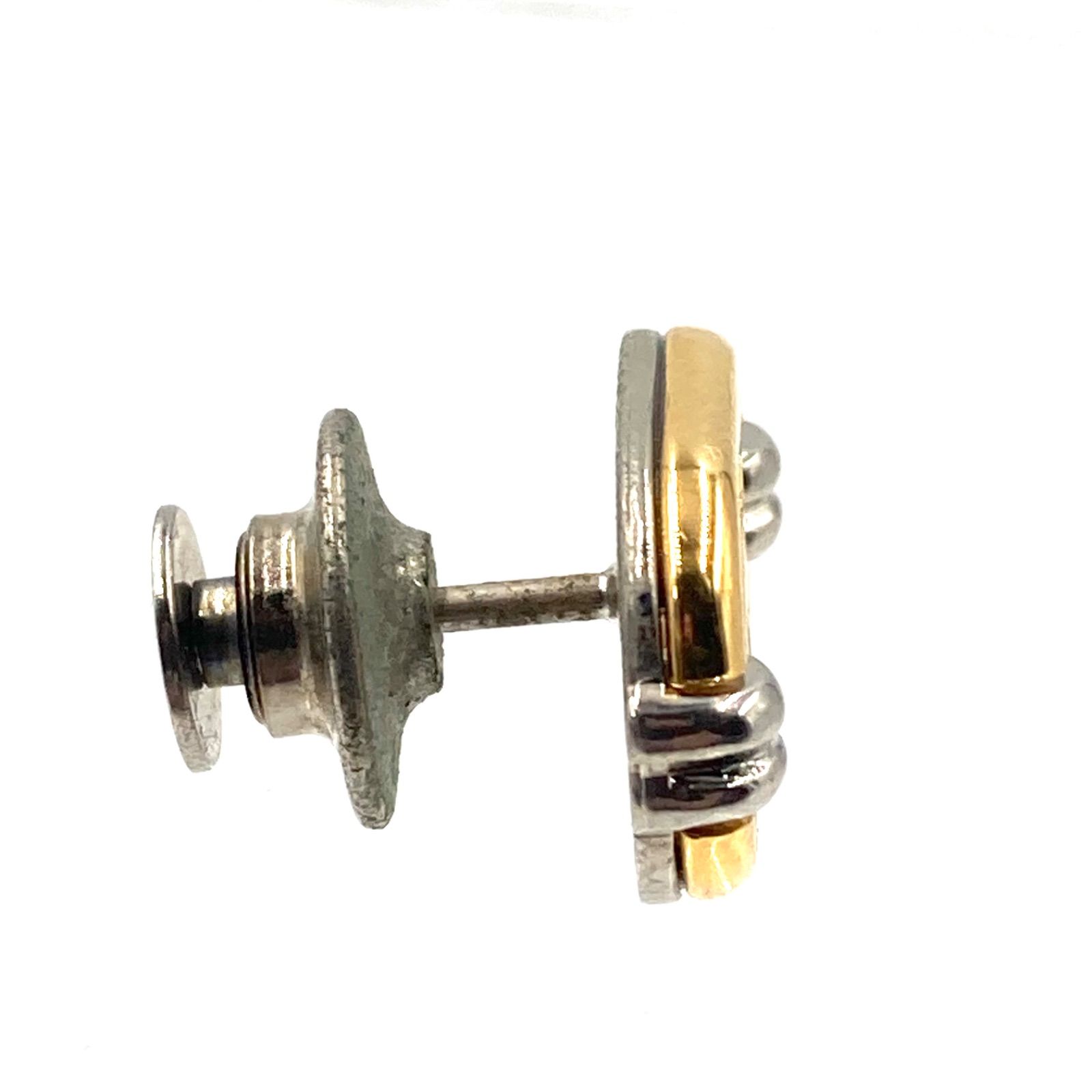 27285✨グッチ インターロッキング G ピンバッジ ブローチ シルバー925