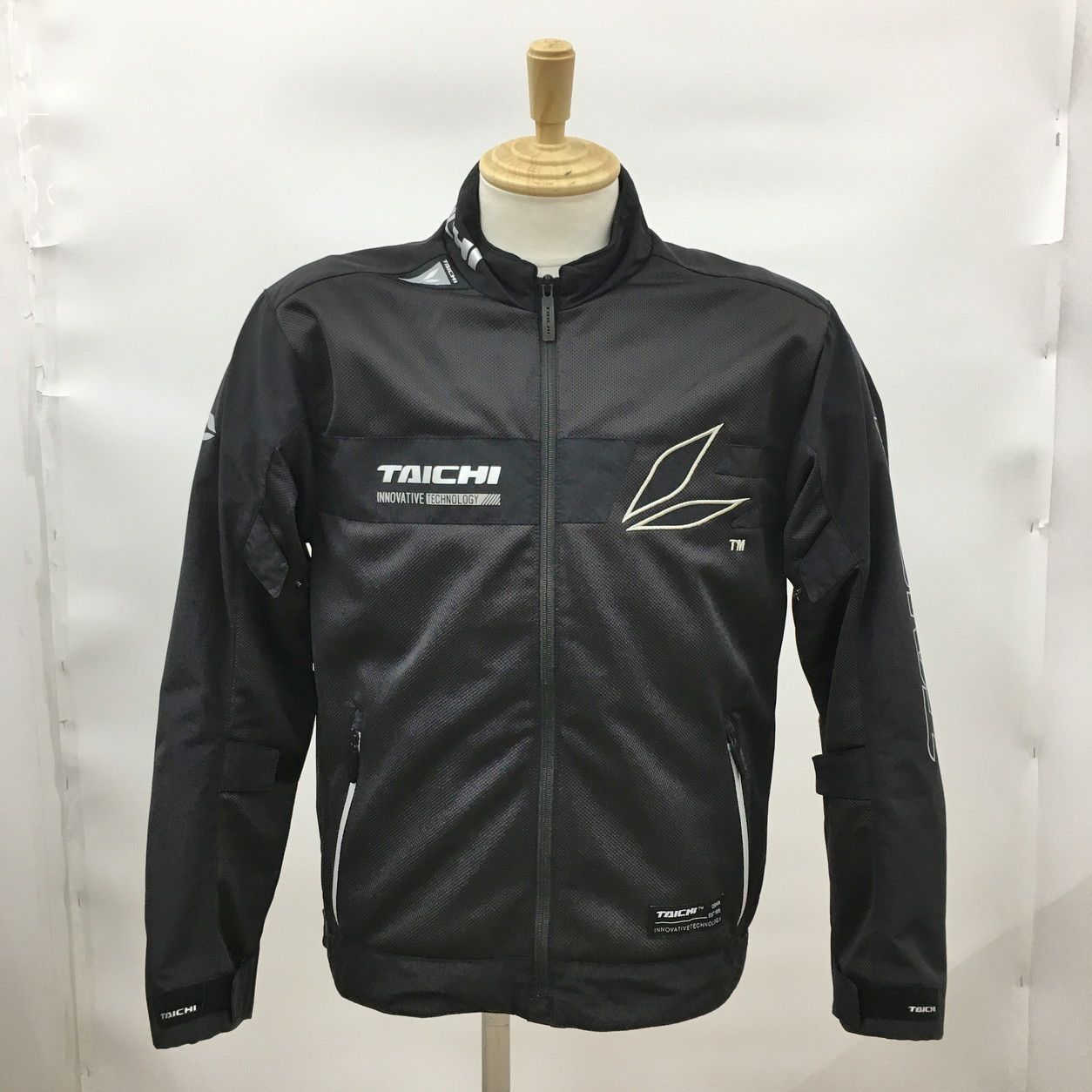 タイチ TAICHI レーサーメッシュジャケット L ブラック RSJ336 バイク