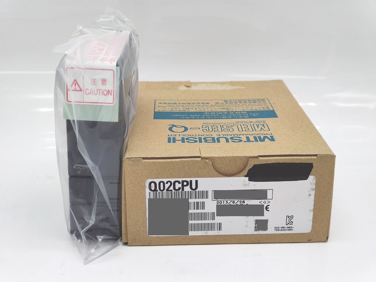 インボイス対応 箱マジック書込いたみあり 三菱 Q 02 CPU