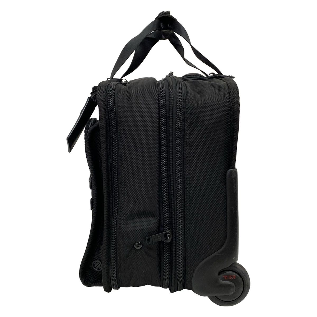 【Yossy 】　TUMI トゥミ　26103DH ブラック TUMI(トゥミ) キャリーバッグ美品 - 26103DH 黒 レザー - メルカリ