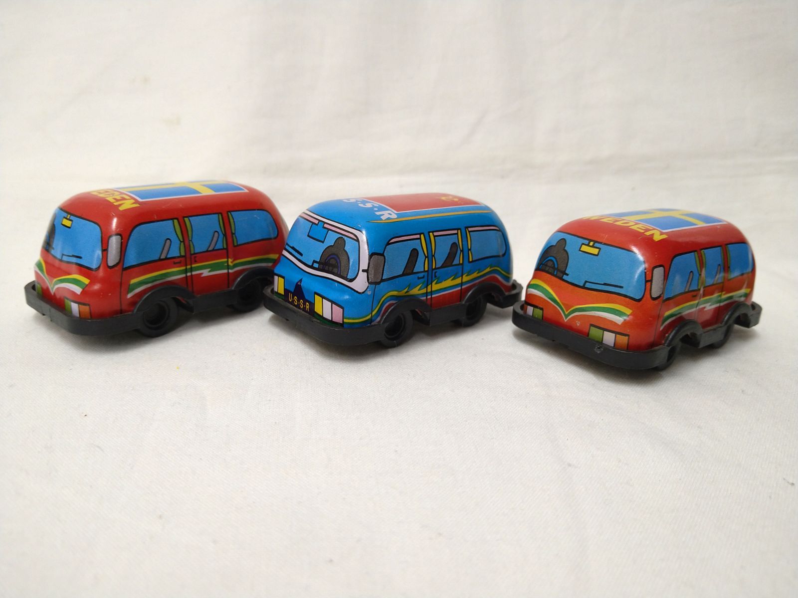 ブリキ製 レトロ ミニカー 昭和レトロ 3台セット - メルカリ