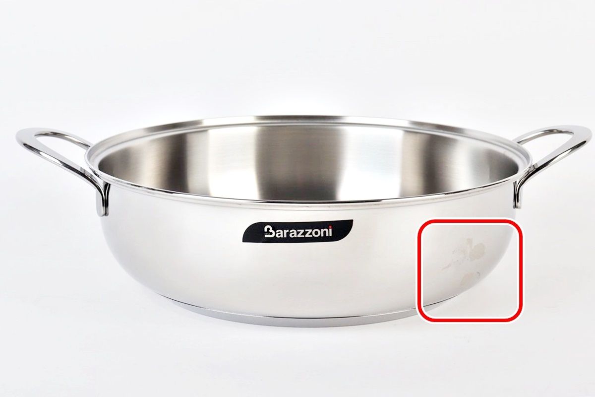 訳あり Barazzoni ローキャセロール 28cm DOLCE VITA 267104028 IH