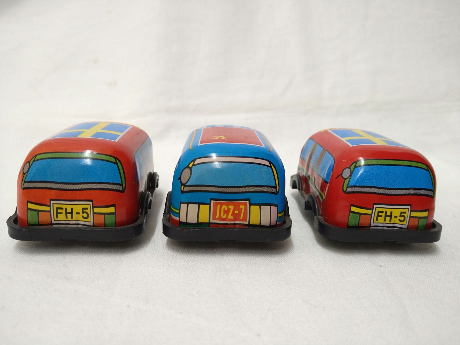 ブリキ レトロ ミニカー ブリキ製 レトロ ミニカー 昭和レトロ 3台セット - メルカリ