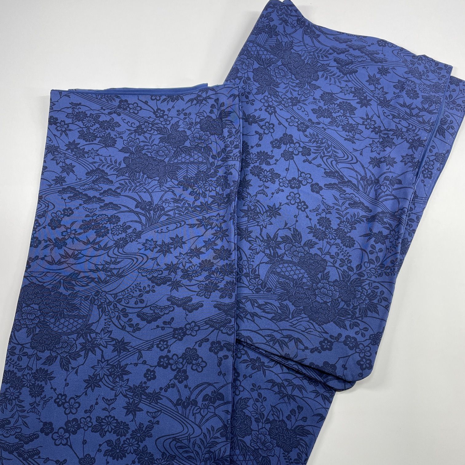 小紋 型染 5枚 正絹 着物まとめ売り 同梱購入歓迎 リメイク用 着付け