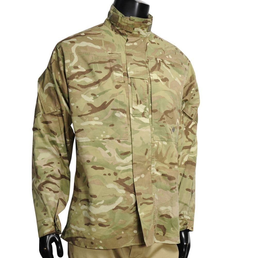 イギリス軍放出品 コンバットジャケット MTP迷彩 BDU 軍用戦闘服 [ 160