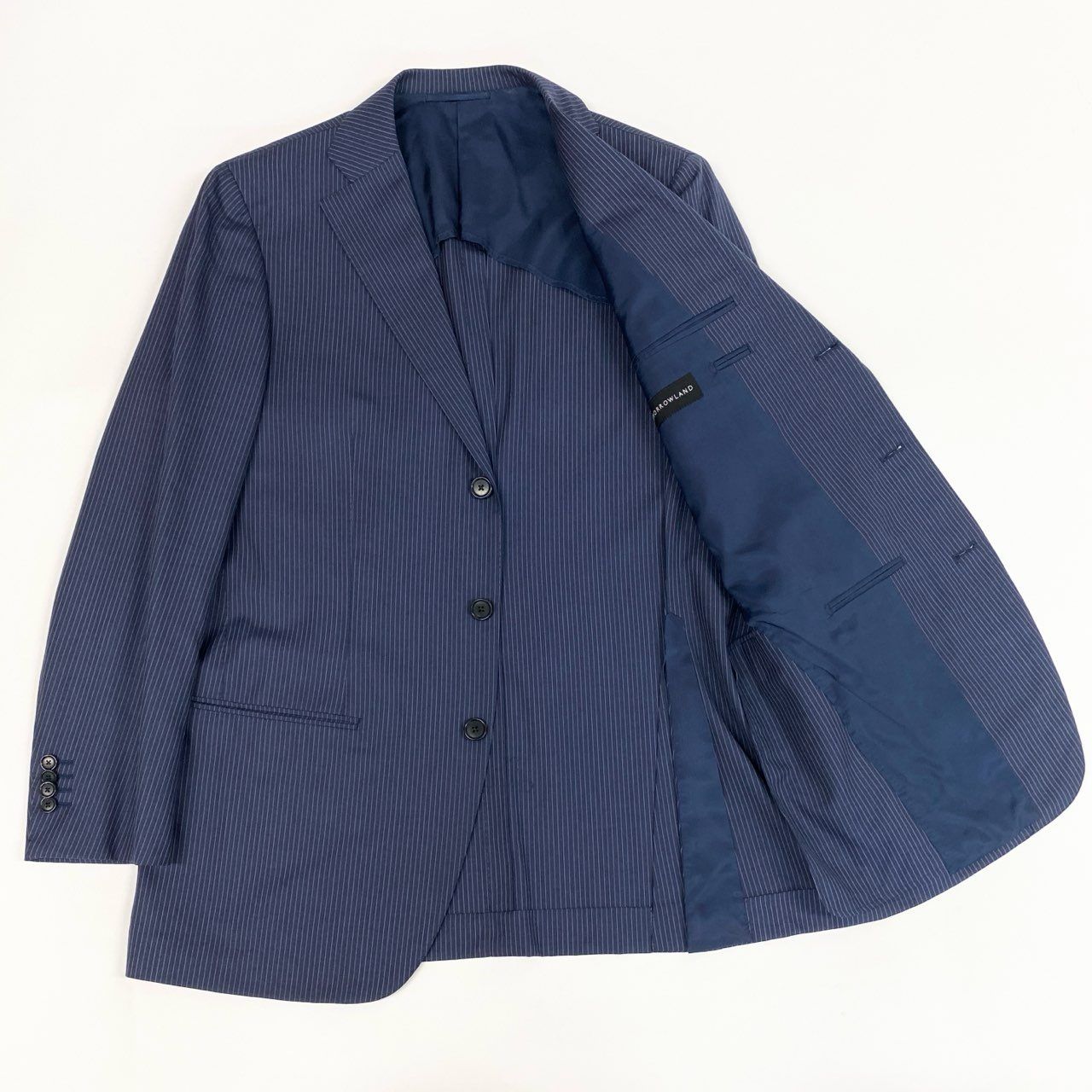 12a23 TOMORROWLAND トゥモローランド ゼニア生地 シングルスーツ