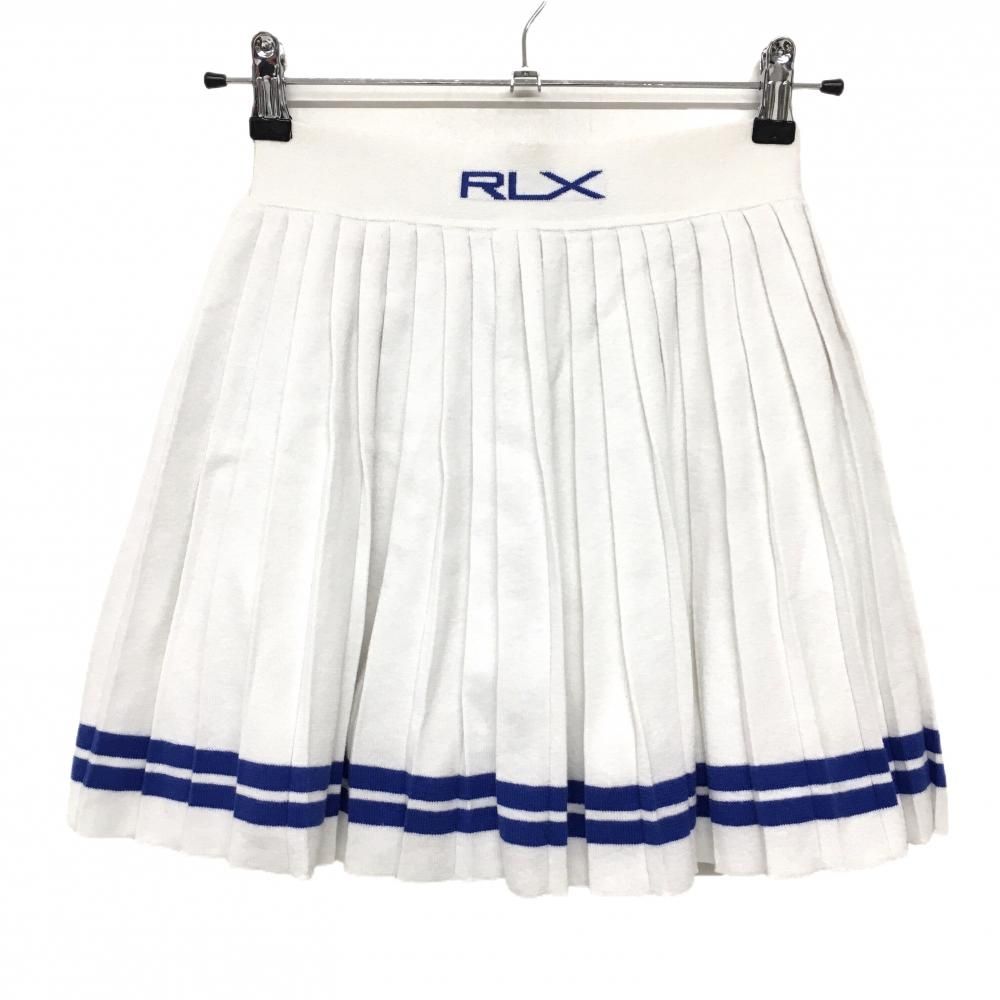 RLX ラルフローレン　大きいサイズ　XL ホワイト プリーツスカート RLX ラルフローレン 大きいサイズ XL ホワイト プリーツスカート POLO