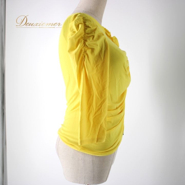 ICHIOKUイチオクの社交ダンス衣装『黄色のドレス』 社交ダンス 衣装