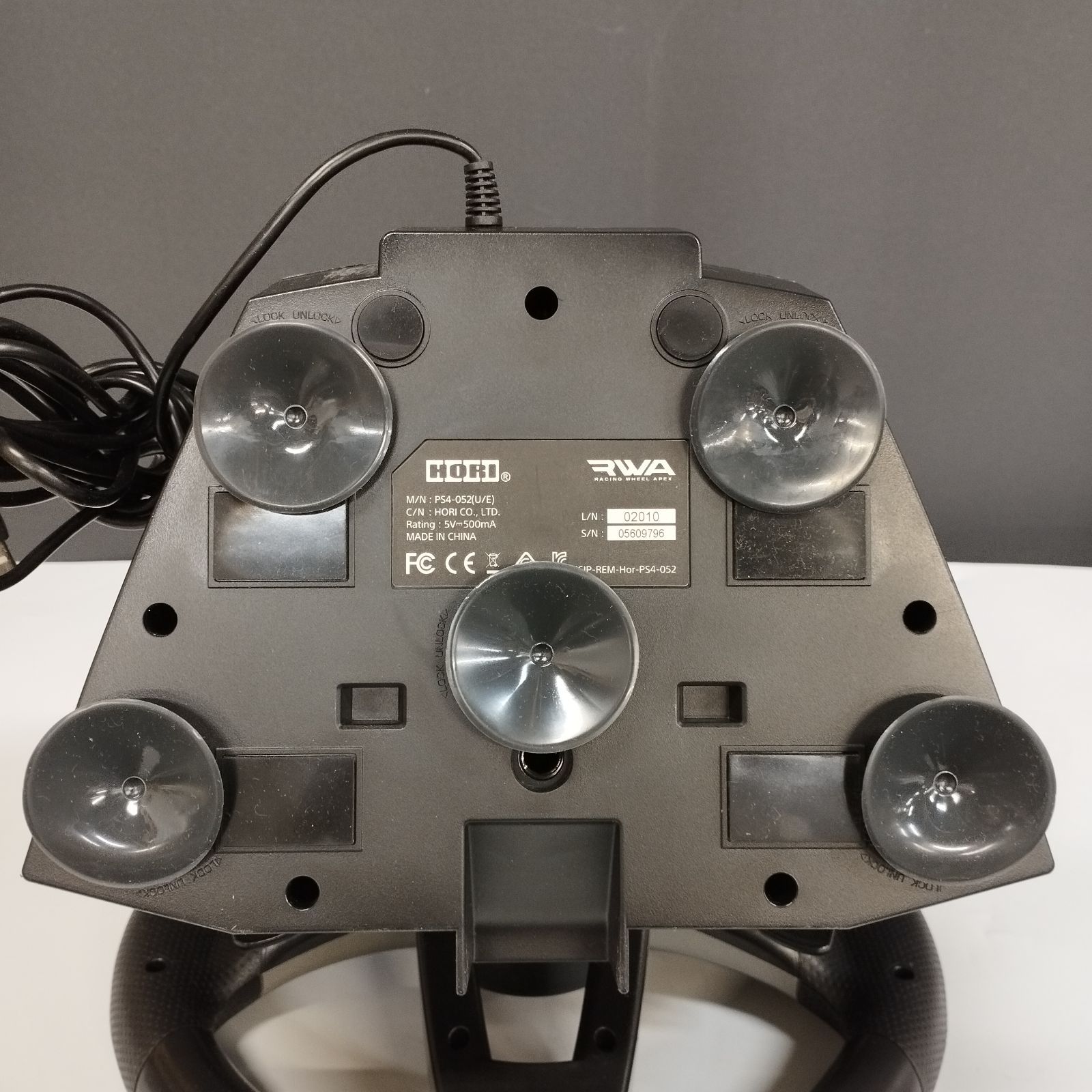 D28770】RWA Racing Wheel Apex PS4/PS3用 ※ジャンク - メルカリ