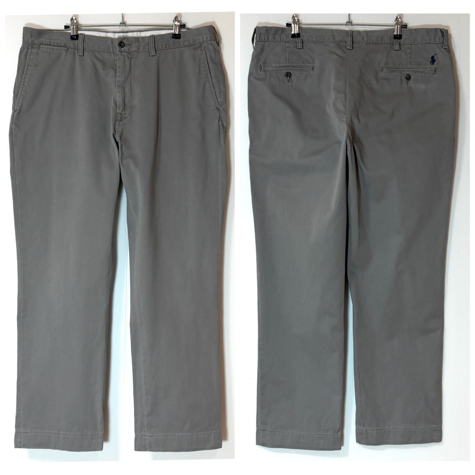 90s ラルフローレン ポロチノ ノータックチノ ブラウン W33 L30 レア 90s ラルフローレン ポロチノ ノータックチノ ブラウン W33 L30 レア