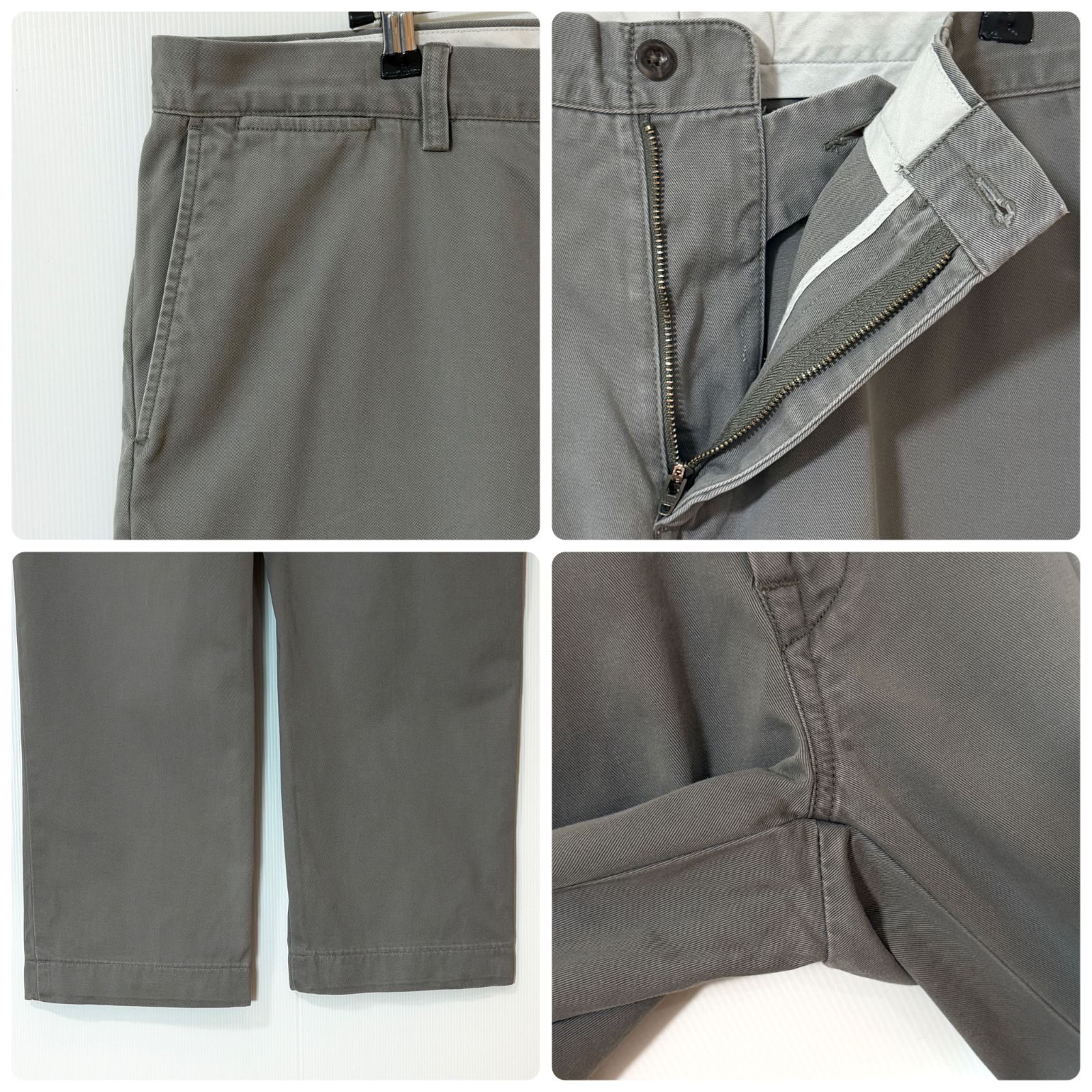 値下げ⭐️新品　ポロラルフローレン　ツータックチノ　チノパン　グレー　W30 現行 値下げ⭐️新品 ポロラルフローレン ツータックチノ チノパン グレー