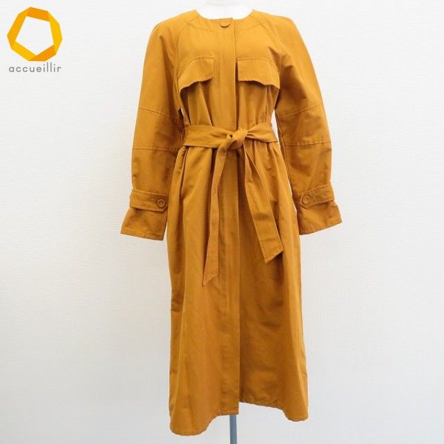 ヴィヴィアンタム ダブルブレスト ナポレオンコート ハイカラー Aライン 1 ヴィヴィアンタム VIVIENNETAM コート ロング ワンピース ダブルジップ