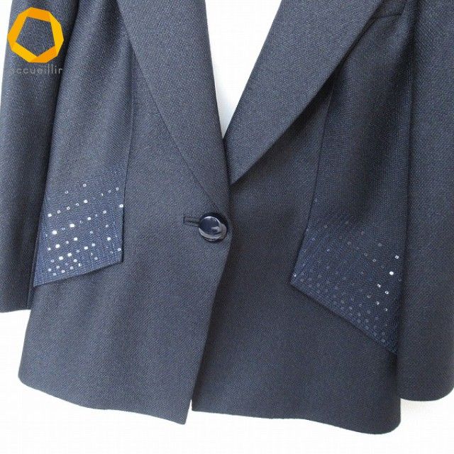 スタック S.T.A.C 銀座マギー ジャケット テーラード スパンコール