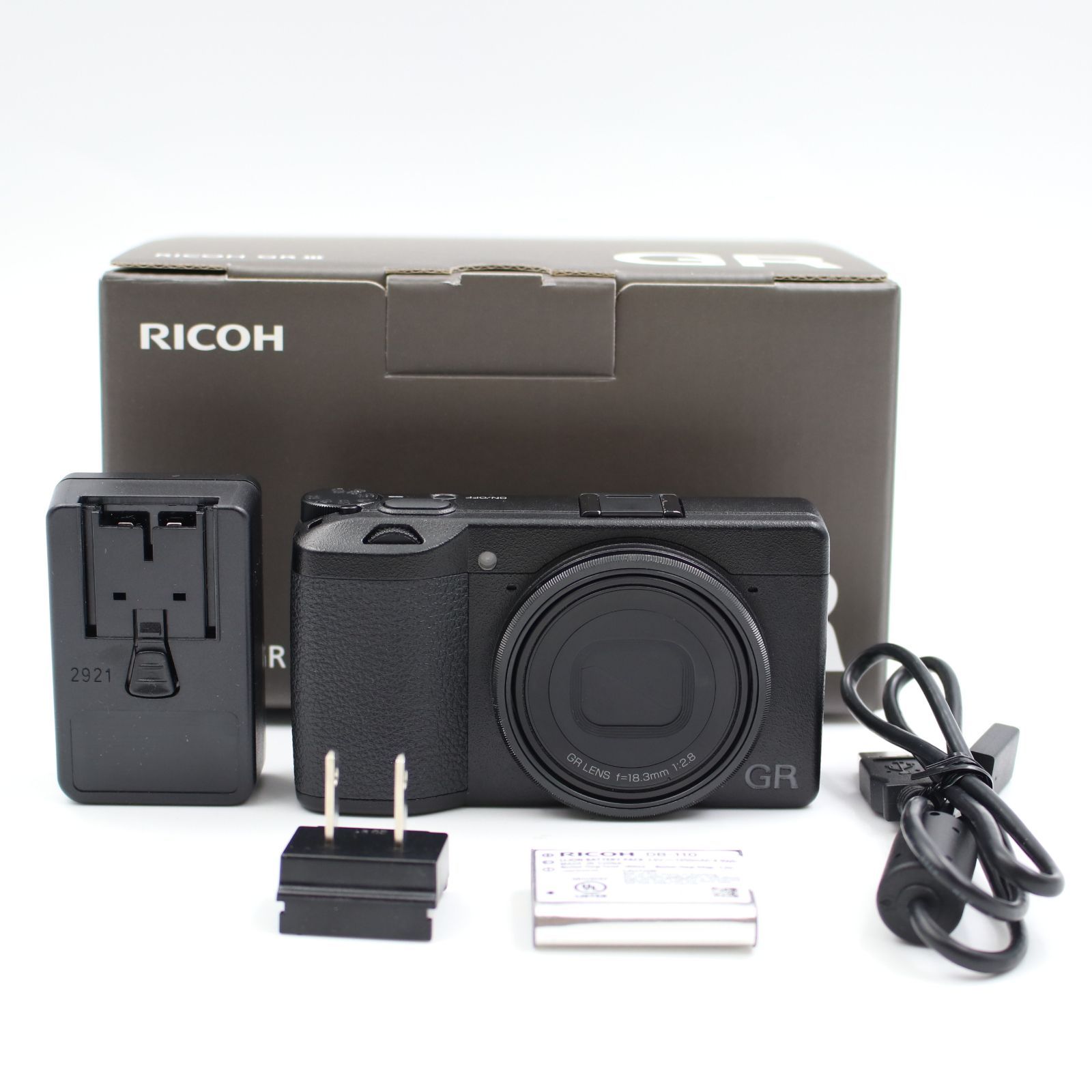 □シャッター数21408枚！極上品□ RICOH GR III ブラック コンパクト