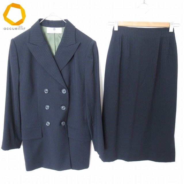 ジバンシィ GIVENCHY ヴィンテージ スカートスーツ ダブルボタン