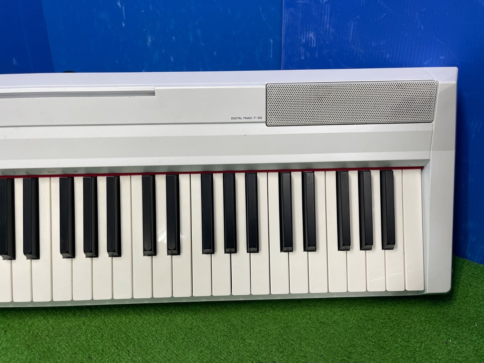 Y771☆YAMAHA 電子ピアノ P-105 白 デジタルピアノ ヤマハ 動作品 関東