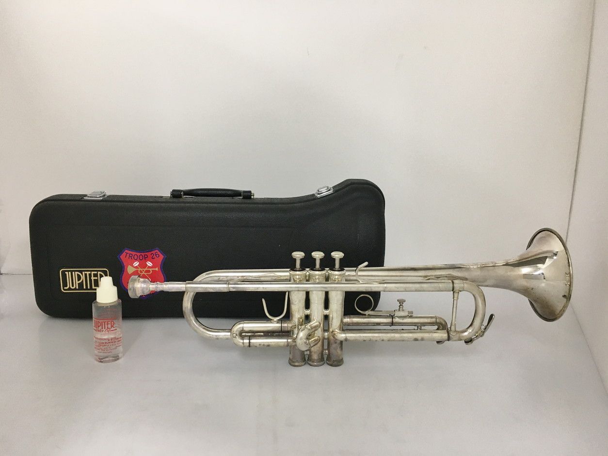 JUPITER ジュピター トランペット JTR-300 ハードケース付き JUPITER ジュピター JTR-300 トランペット ハードケース付 ◇ 楽器 金