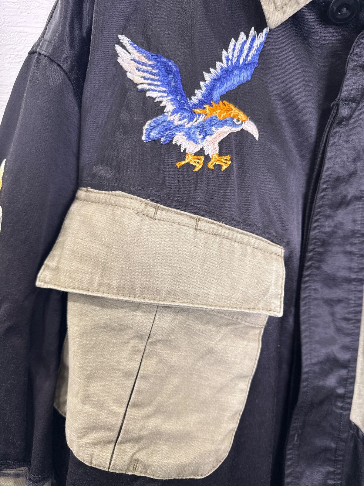 R00636 NEIGHBORHOOD｜ネイバーフッド｜刺繍｜ミリタリージャケット