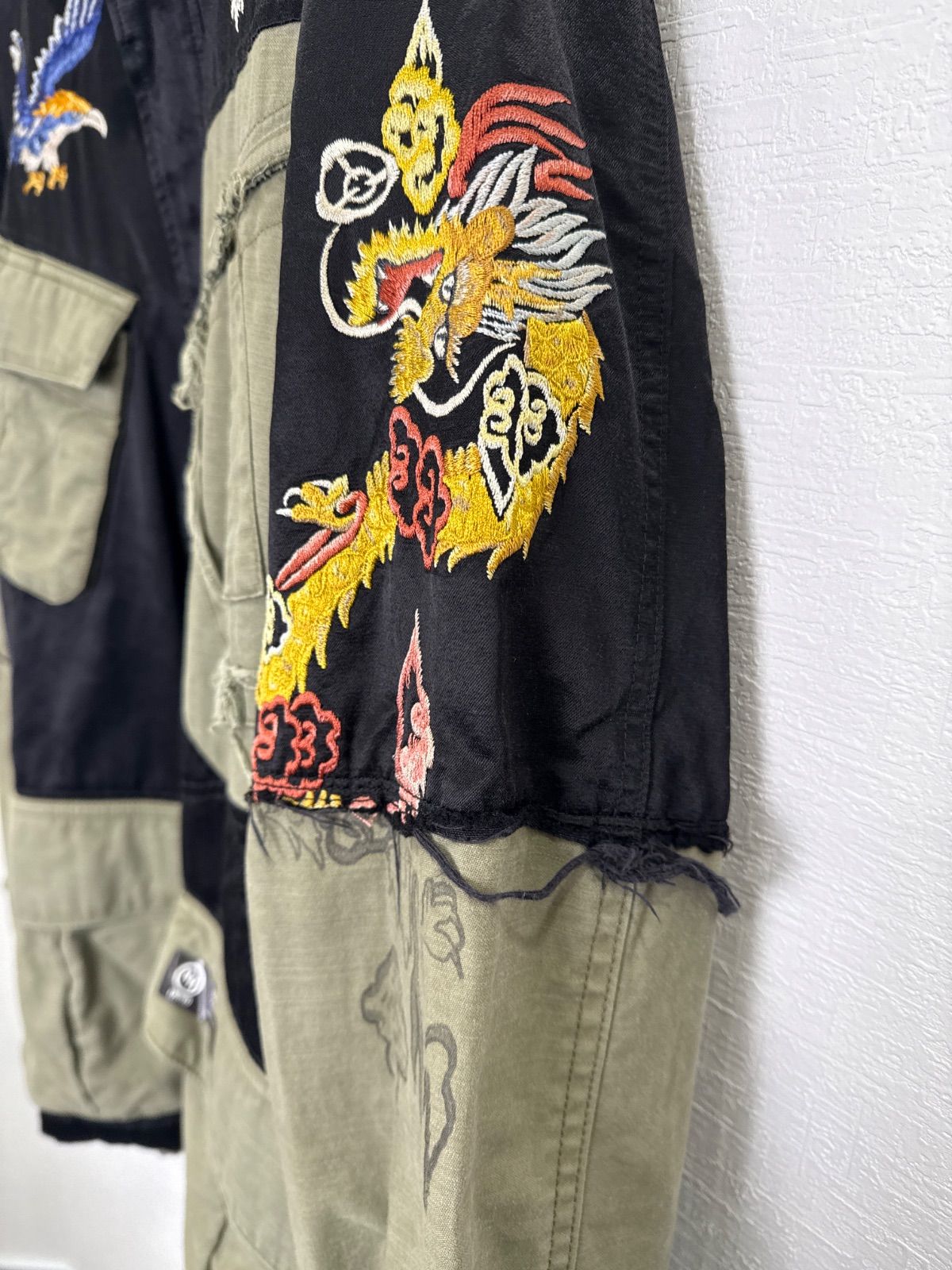 R00636 NEIGHBORHOOD｜ネイバーフッド｜刺繍｜ミリタリージャケット