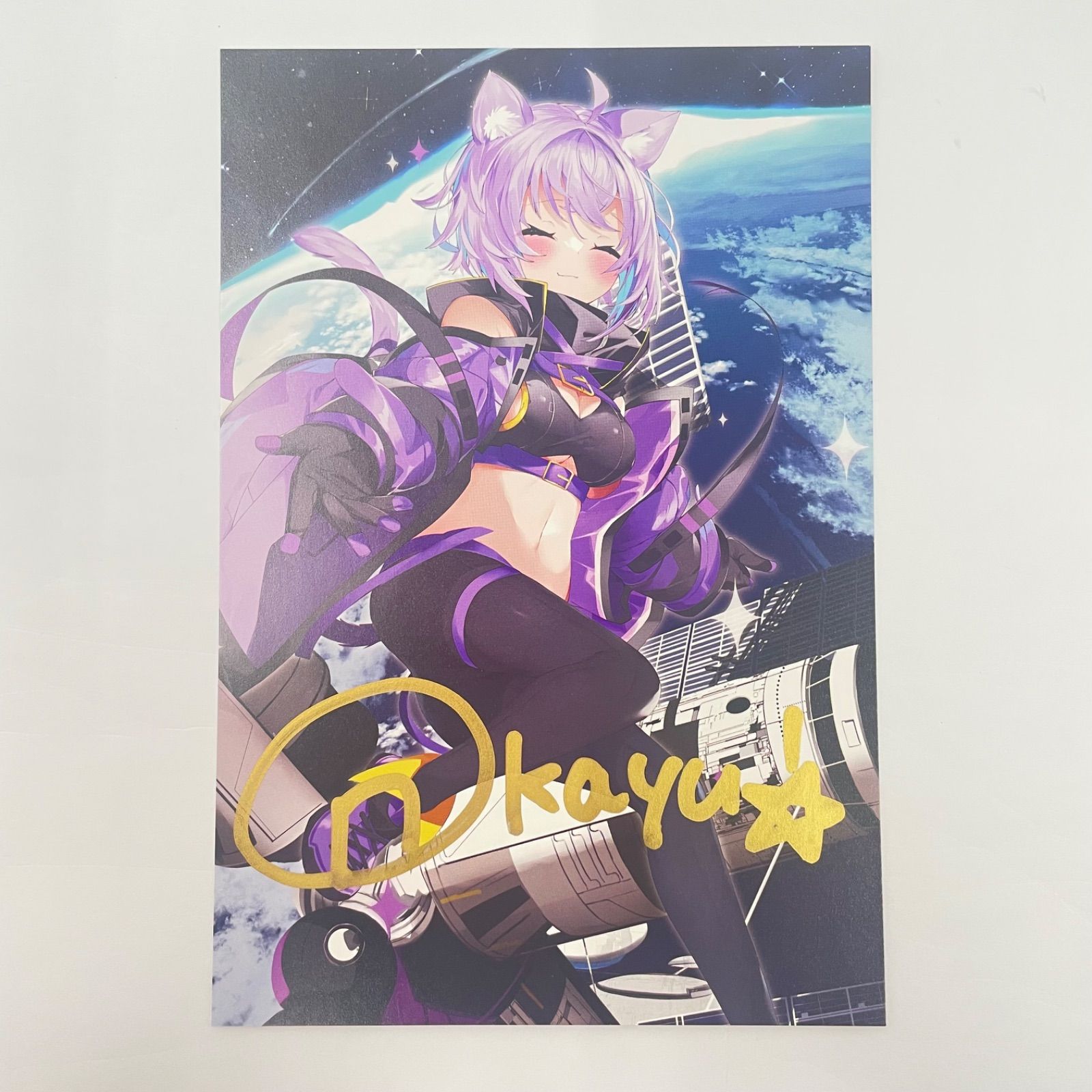 瀬戸店】ホロライブ 猫又おかゆ 2022誕生日記念 ポストカード【718