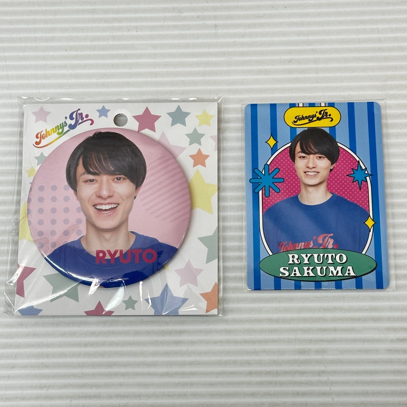 □【バラ売り不可】HiHi Jets 缶バッジ プロフィールカード 橋本涼