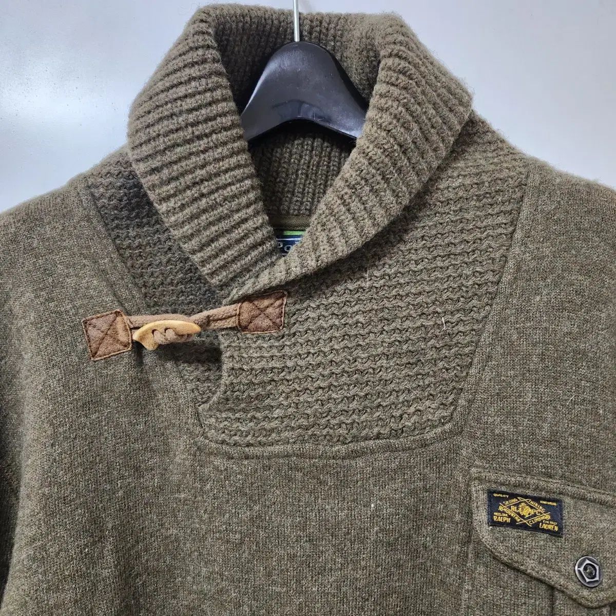 ポロラルフローレン ショールカラー ニット - メルカリ