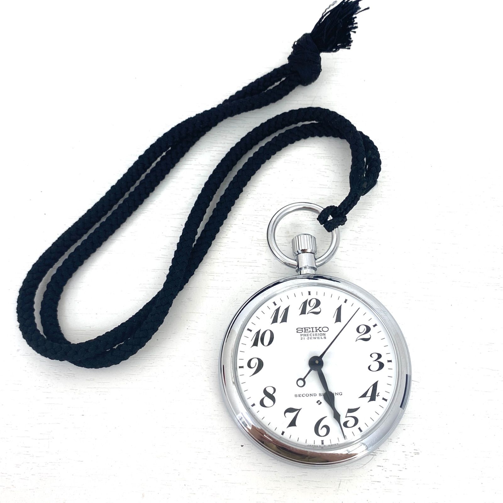 SEIKO Precision 21 Jewels 懐中時計 鉄道支給品 SEIKO Precision 21