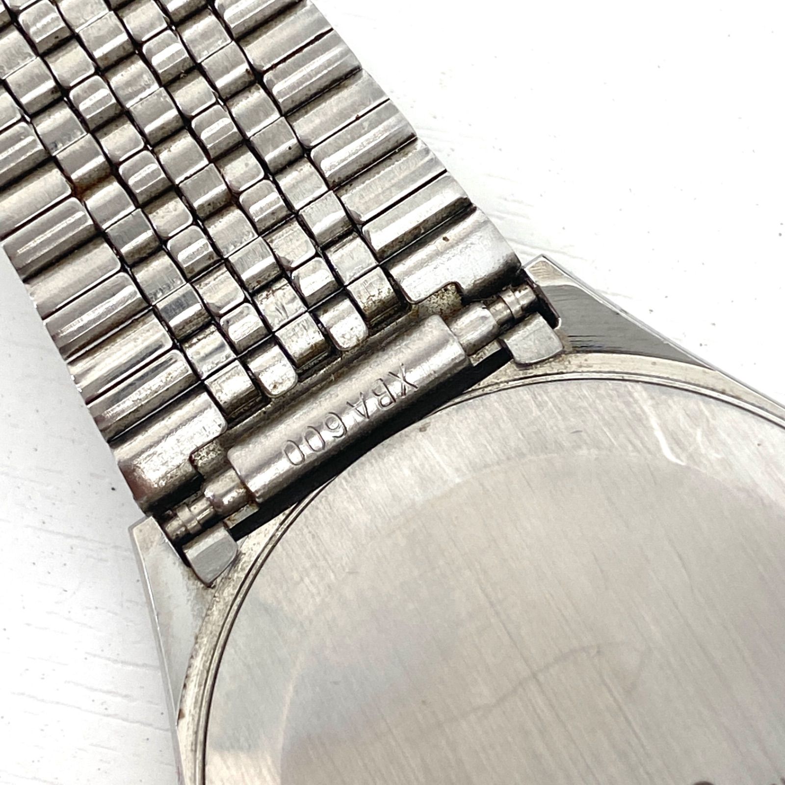 SEIKO セイコー メンズ 腕時計 エンブレムクオーツMHA030 シルバー 