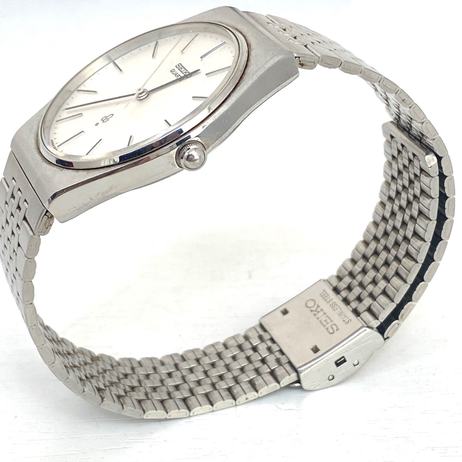SEIKO セイコー メンズ 腕時計 エンブレムクオーツMHA030 シルバー 