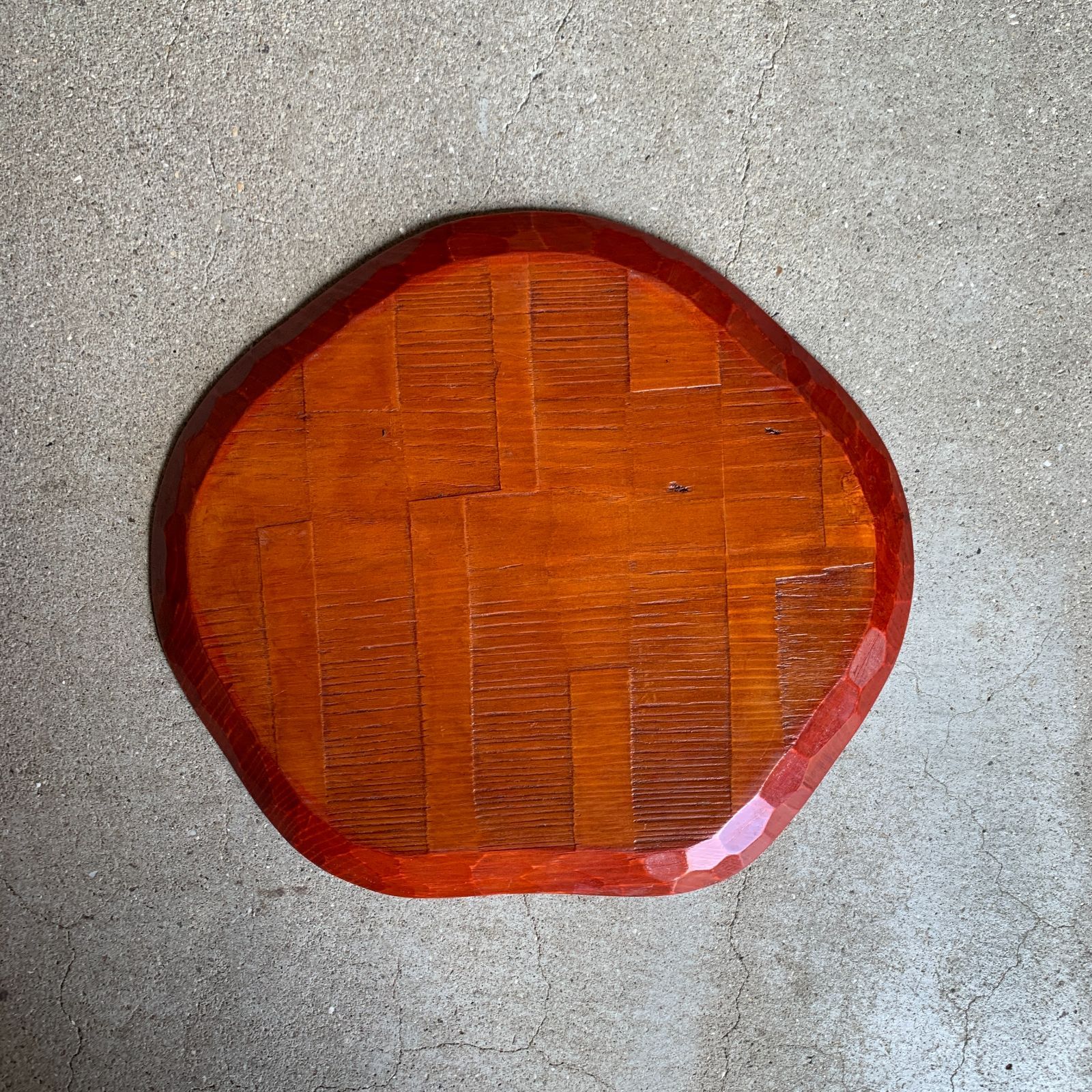 讃岐彫 鑿目 くり貫き 盆 讃岐漆器 讃岐盆 工芸品 一人膳 /HM-0221 讃岐彫 鑿目 くり貫き 盆 讃岐漆器 讃岐盆 工芸品 一人膳 /HM-0221