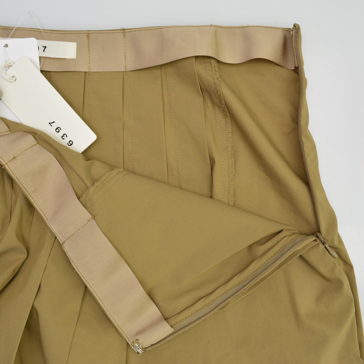 6397】JOURNAL STANDARD 取り扱い NS099 PLEATED WRAP SKIRTスカート  