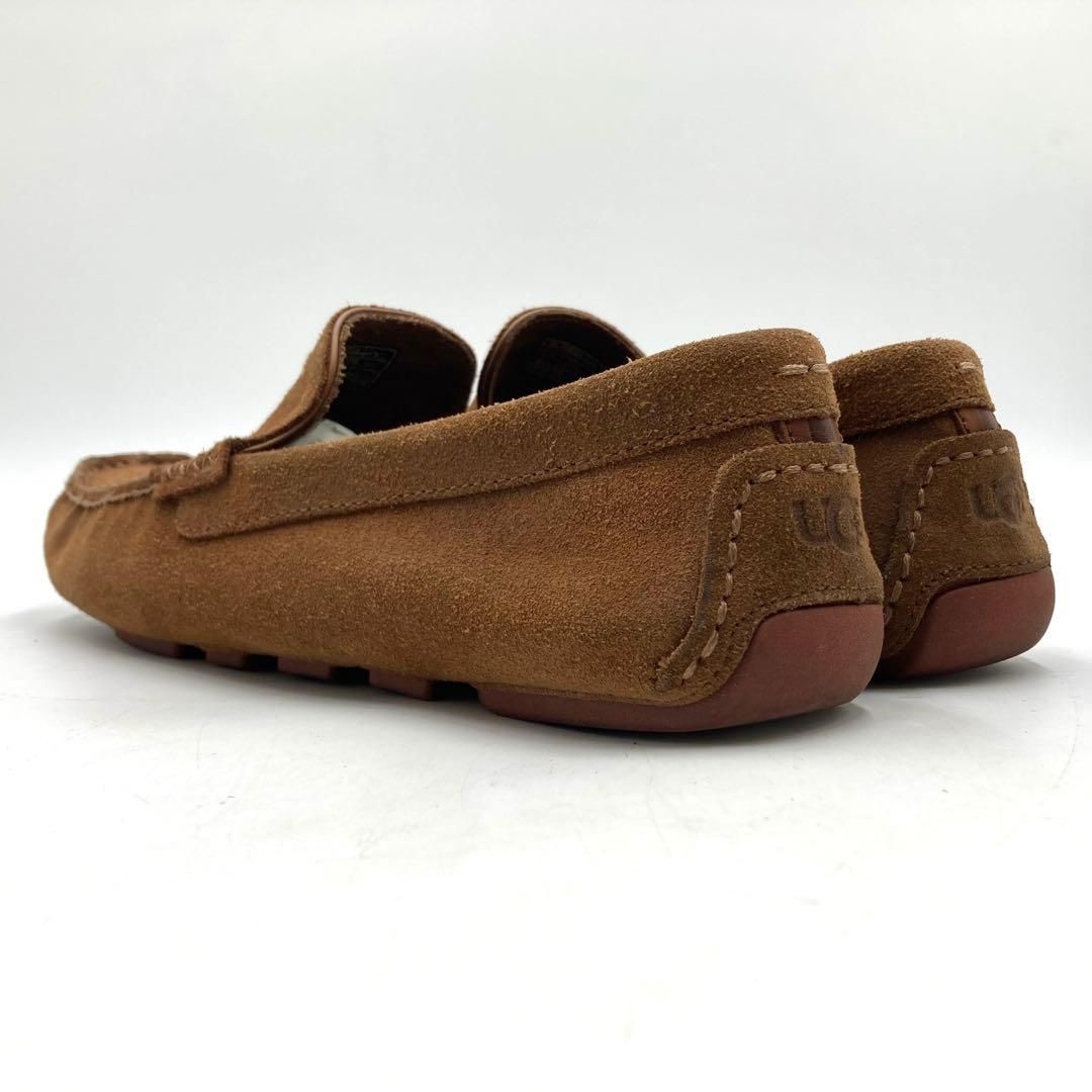 UGG アグ スリッポン スエード ブラウン 27cm メンズ モカシン - メルカリ