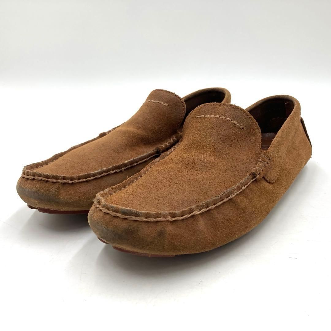 UGG アグ スリッポン スエード ブラウン 27cm メンズ モカシン - メルカリ