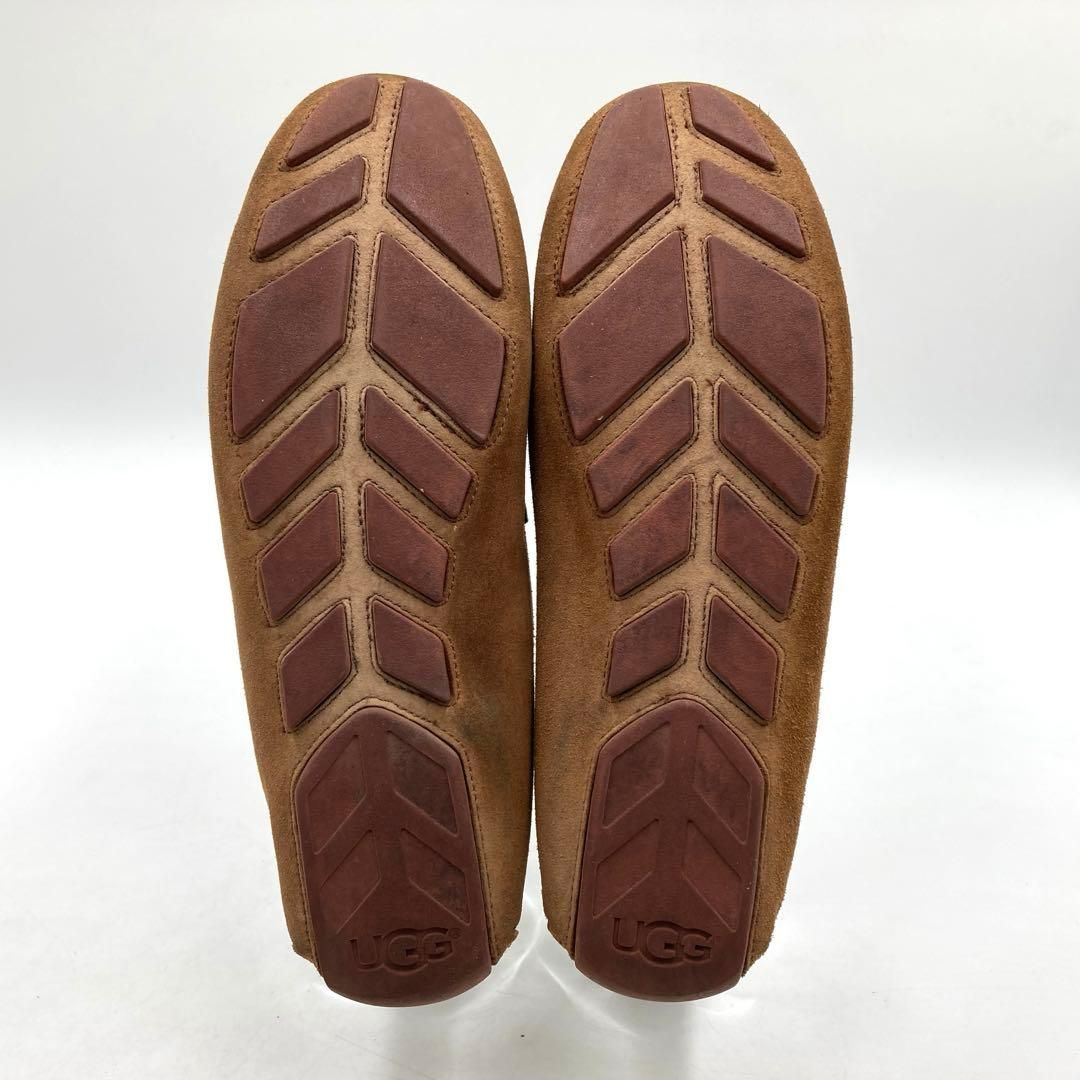 UGG アグ スリッポン スエード ブラウン 27cm メンズ モカシン - メルカリ