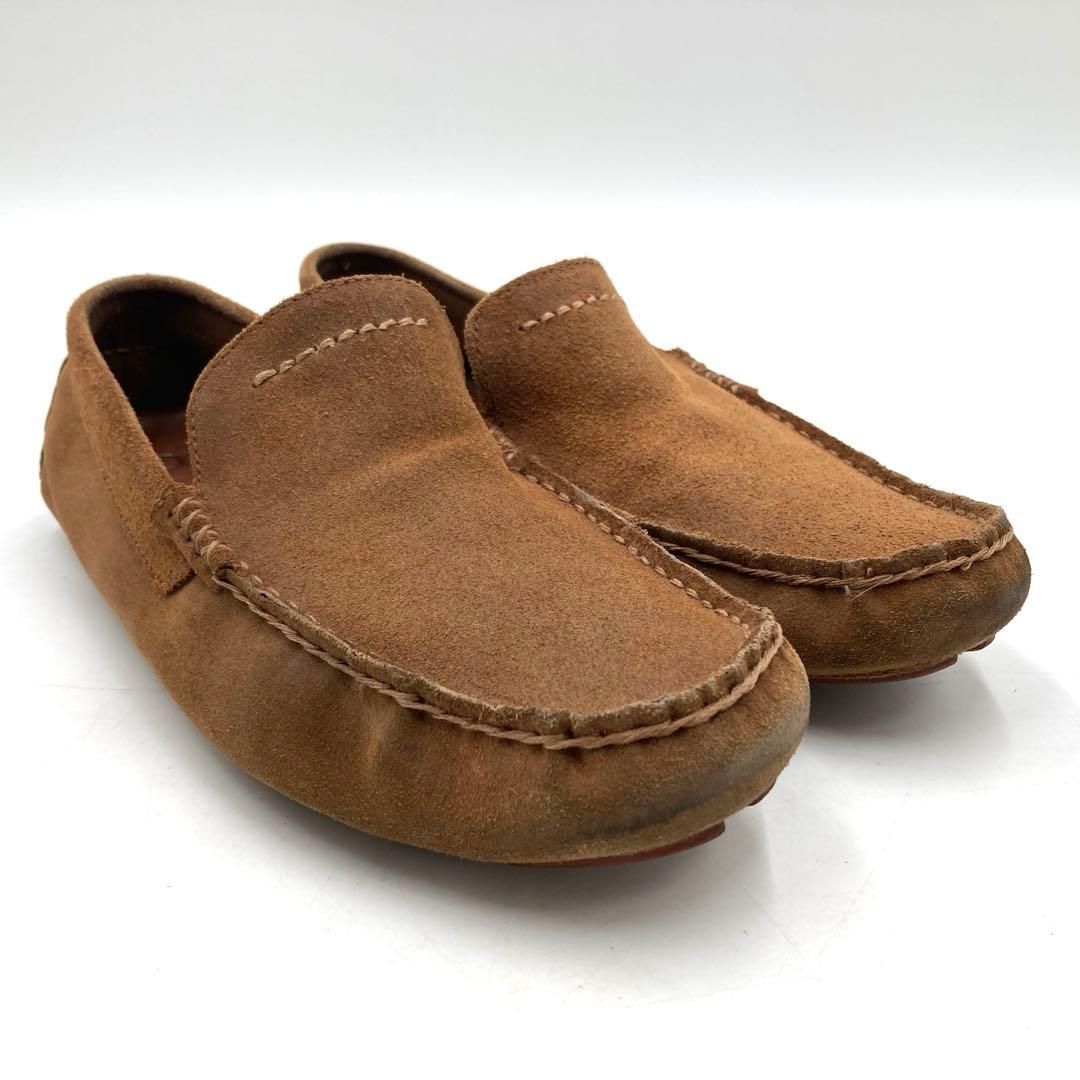 UGG アグ スリッポン スエード ブラウン 27cm メンズ モカシン - メルカリ