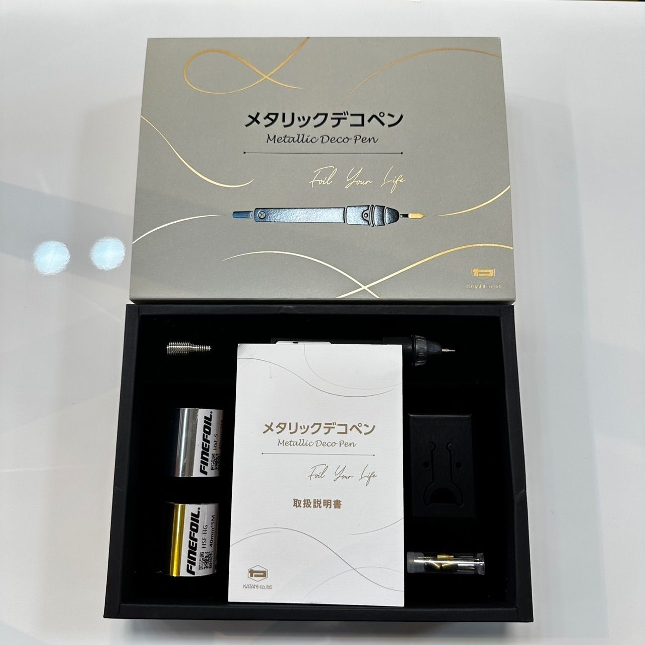 【未使用】メタリックデコペン　箔6色セット　カタニ かなざわカタニ メタリックデコペン 箔6色セット☆ - メルカリ