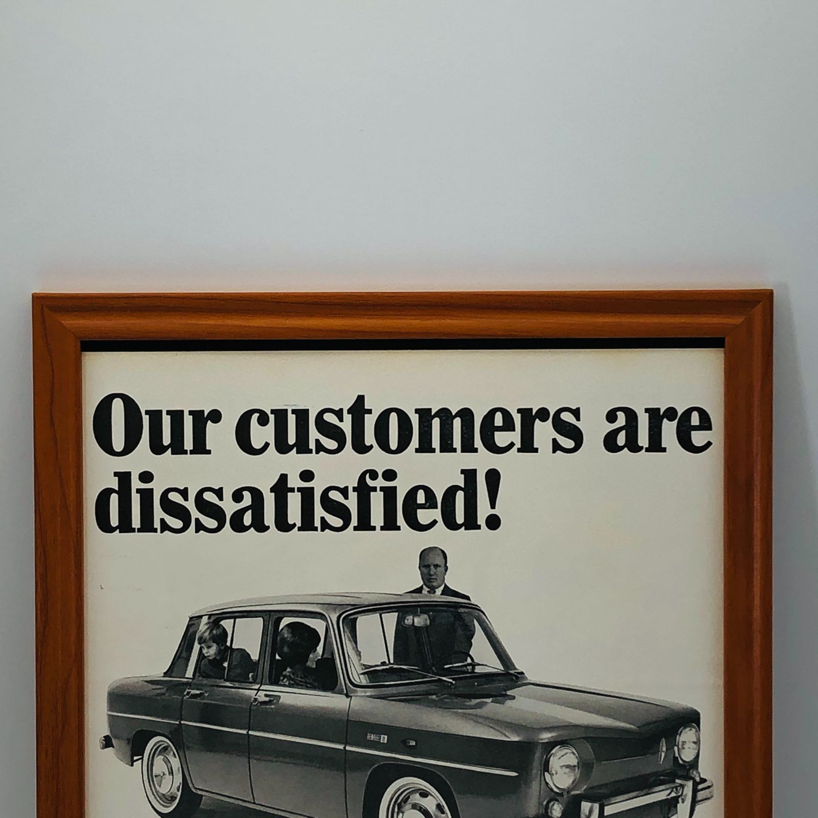 ビンテージ 広告 ポスター 『 ルノー (RENAULT) 』 1960's ※当時物