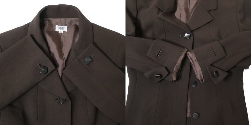 FOXEY BOUTIQUE フォクシーブティック 比翼ボタン シングル ジャケット