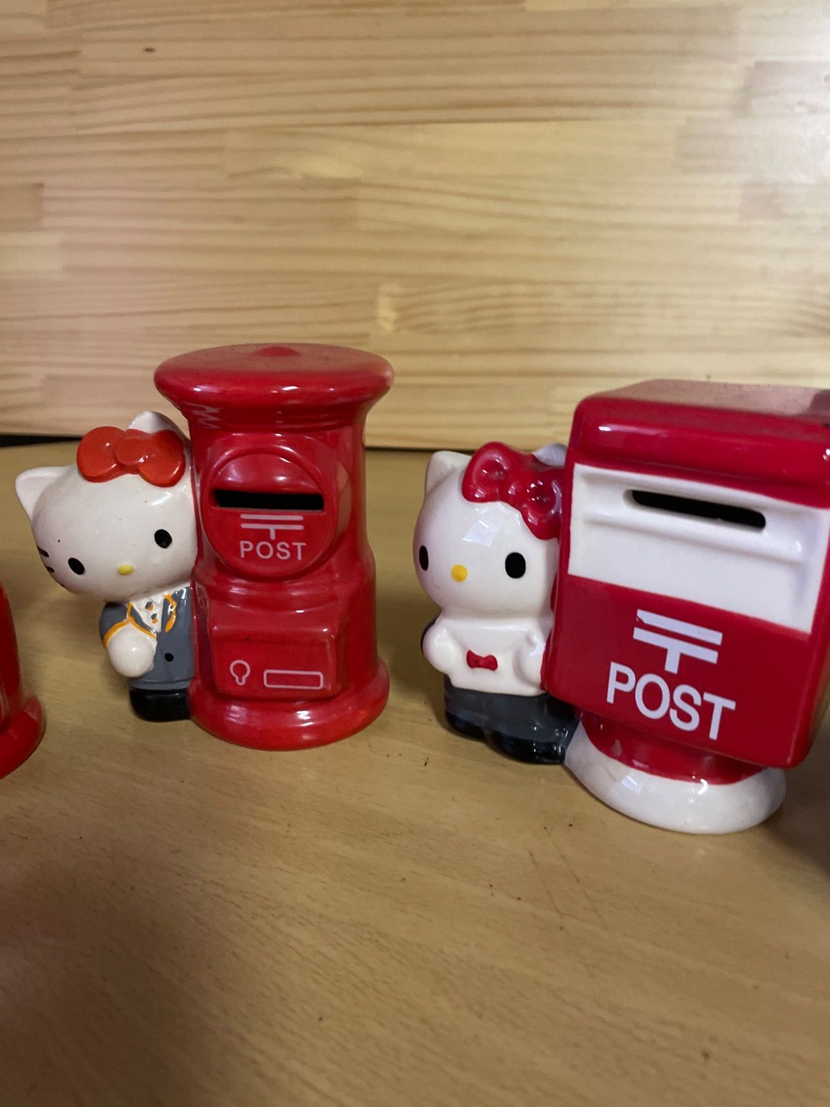 平成レトロ】4個セット キティちゃん 非売品 貯金箱 - メルカリ