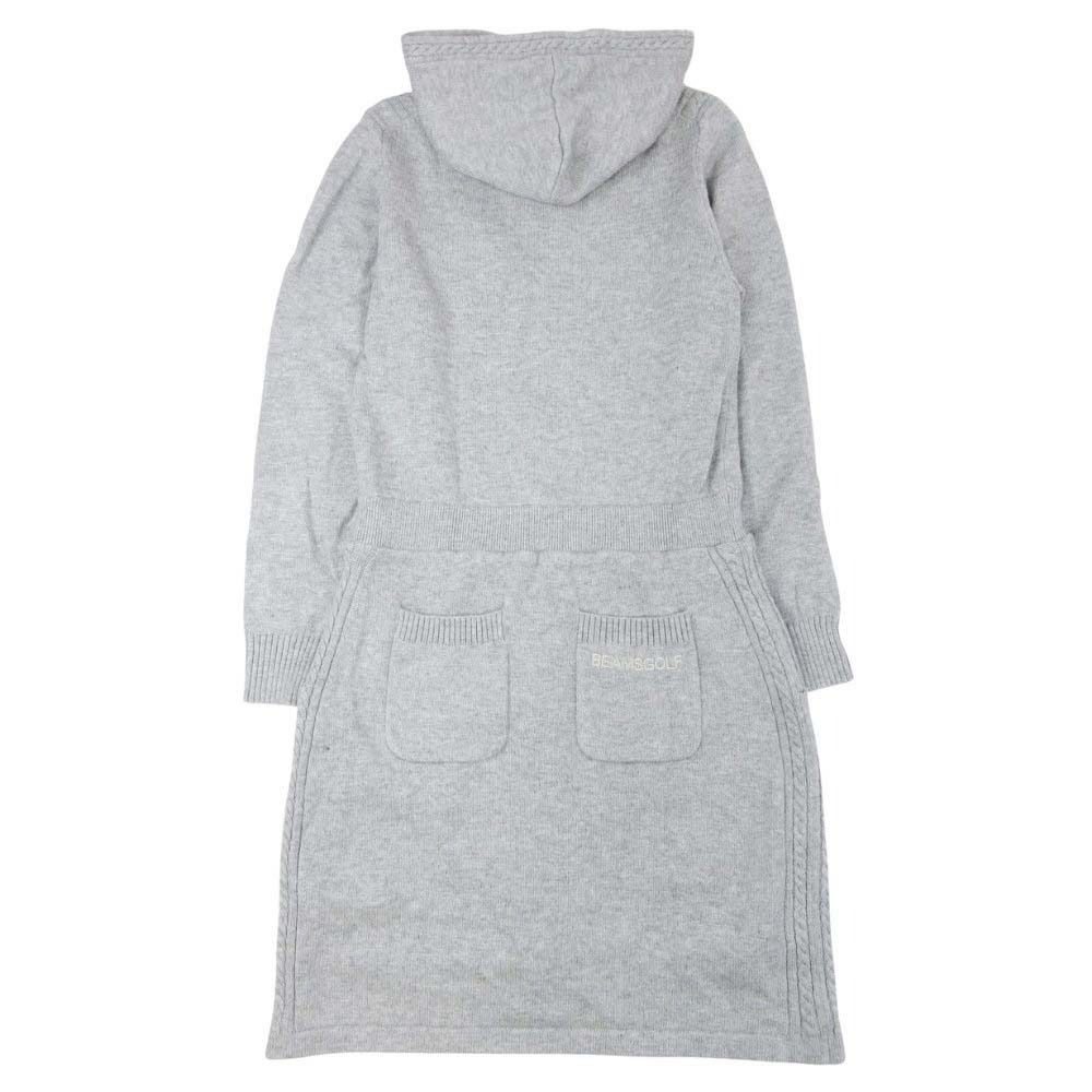 良品 BEAMS GOLF ビームスゴルフ ケーブルニット ワンピース セーター