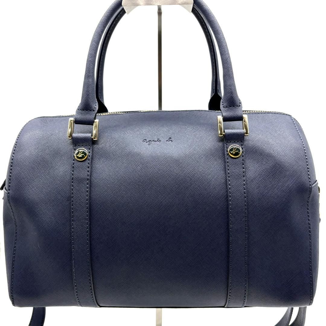 agnès b. Voyage アニエスベー ヴォヤージュ ミニボストンバッグ 2WAY