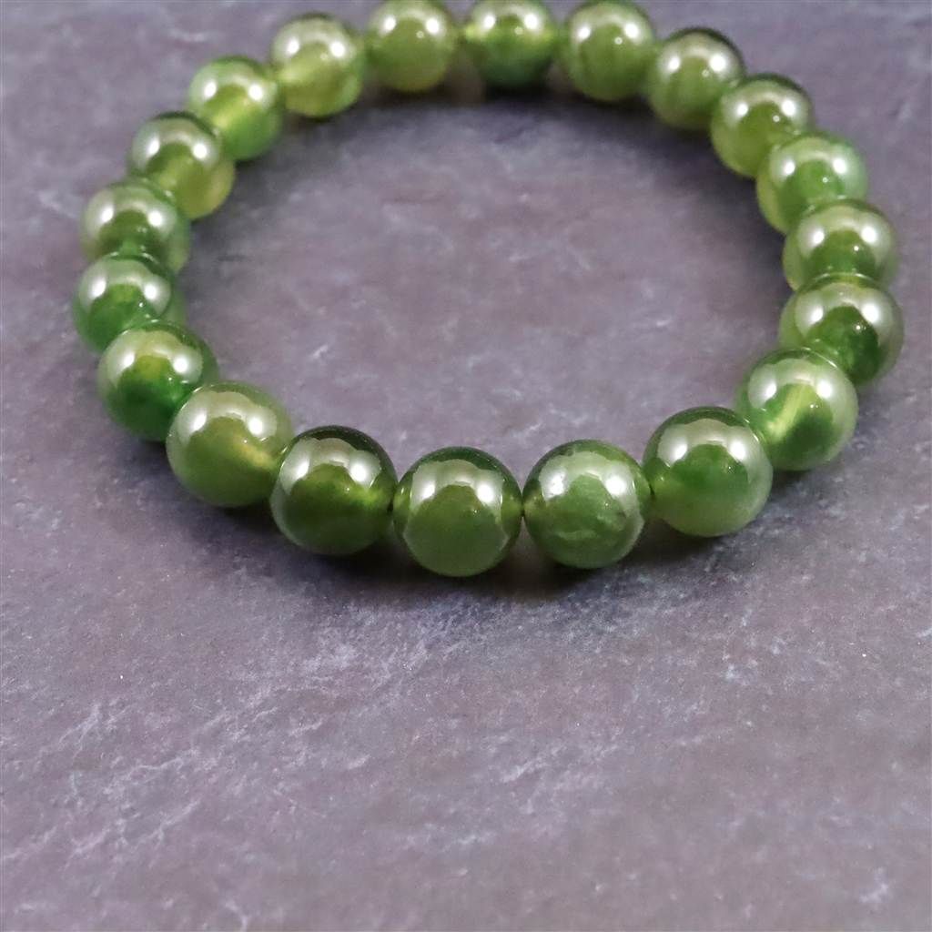 ベスビアナイト アイドクレース 10mm玉ブレスレット 36.4g 【榎本通商