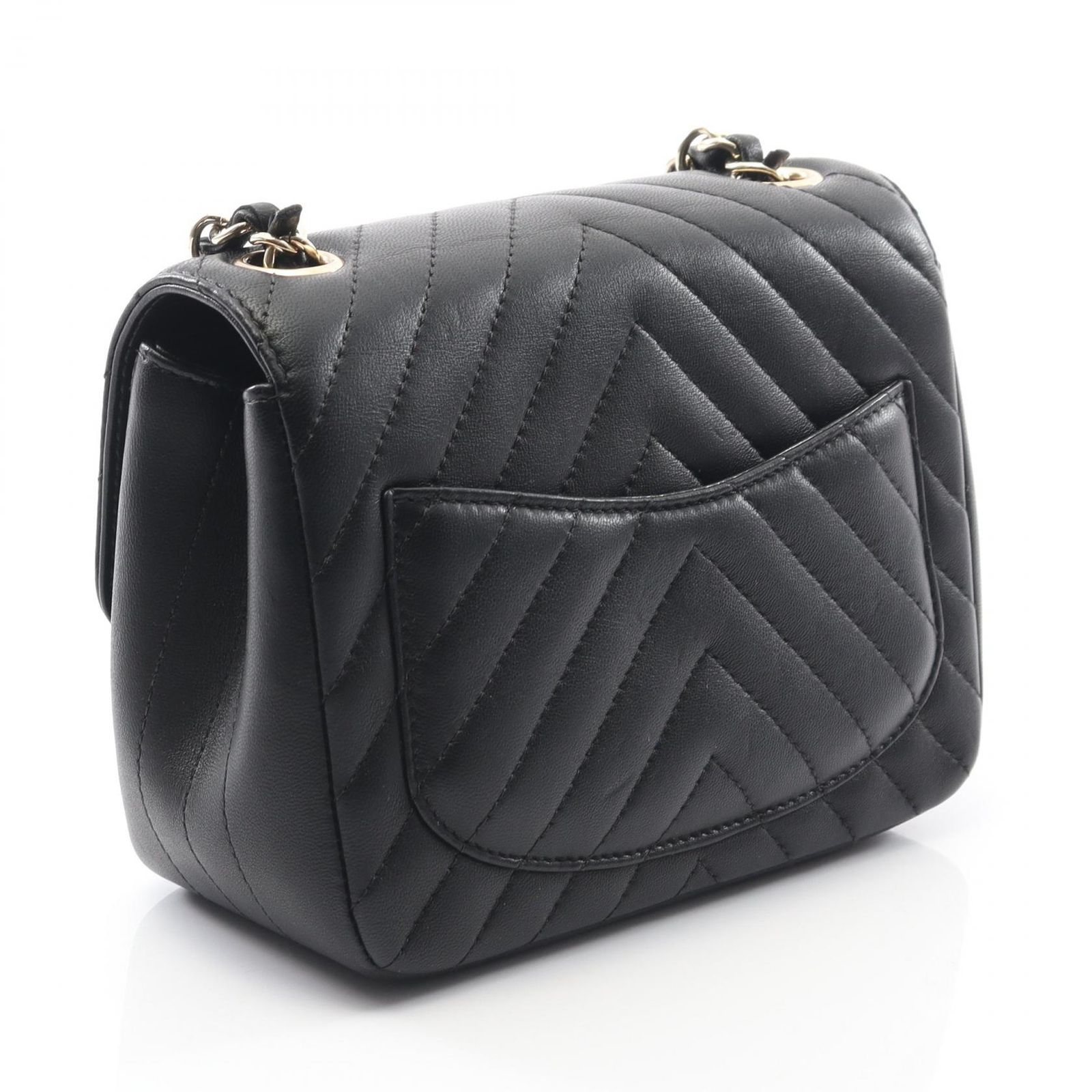 シャネル CHANEL ショルダーバッグ シェブロン Vステッチ A35200 