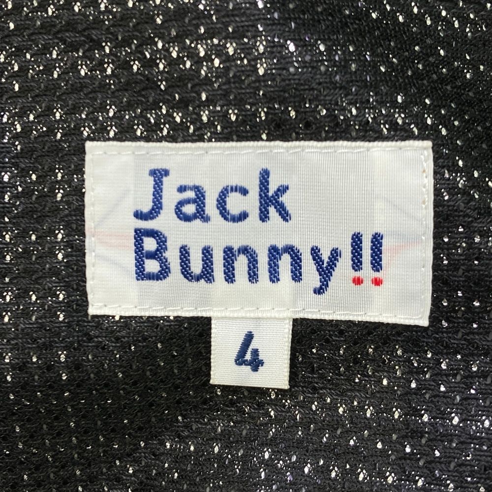 サイズ：4 JACK BUNNY ジャックバニー 裏メッシュ フード付 ジップ