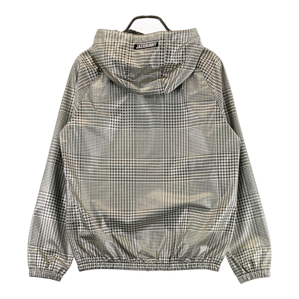 JACK BUNNY フード付きジャケット シルバー サイズ：4 JACK BUNNY ジャックバニー 裏メッシュ フード付 ジップ