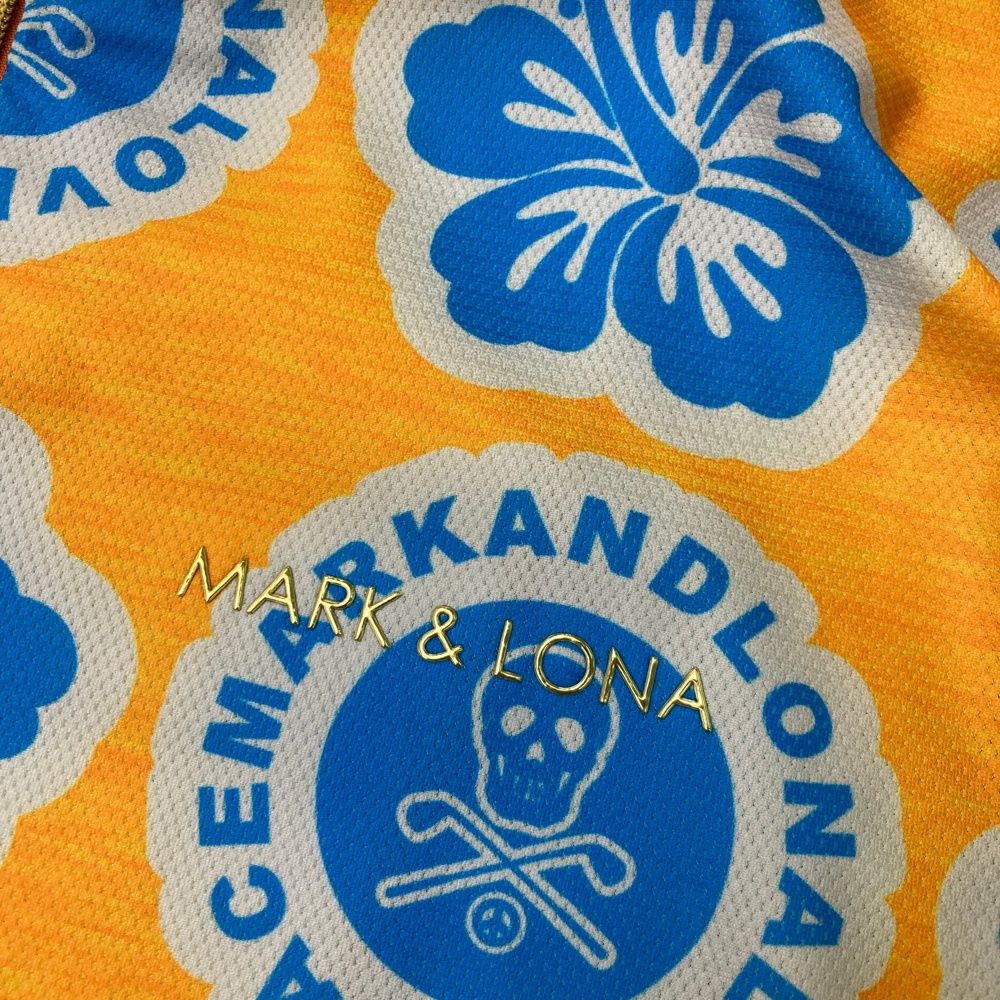 サイズ：50 MARK&LONA マークアンドロナ ; ジップジャケット スカル