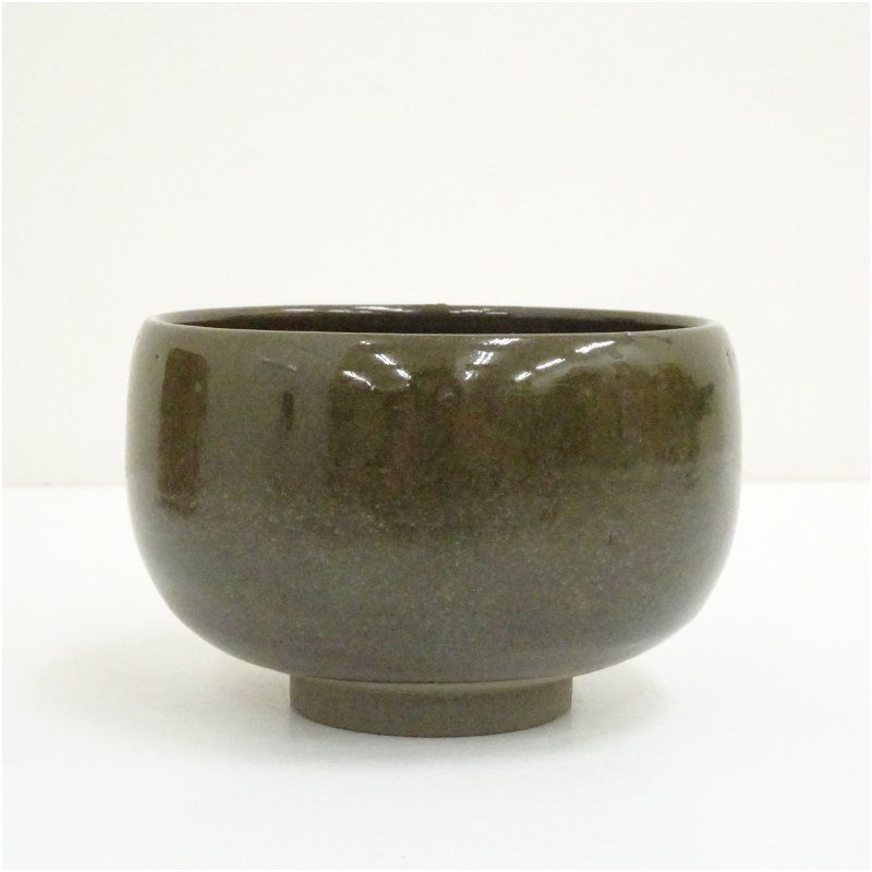 小鹿田焼 明山造 茶碗（箱付） 茶道 抹茶 おしゃれ 抹茶茶碗 抹茶碗 和