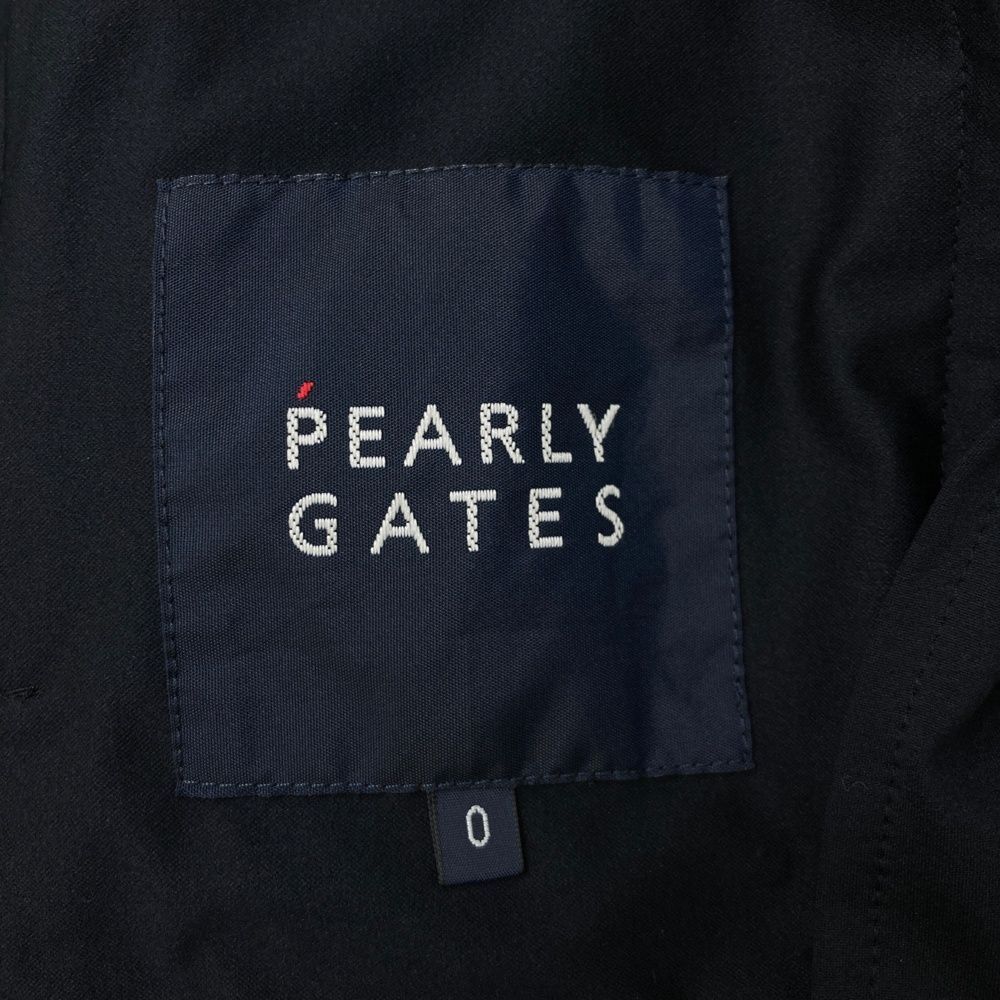 PEARLY GATES ゴルフウェア サイズ0 ゴルフ サイズ：0 PEARLY GATES パーリーゲイツ フード付長袖ジップ