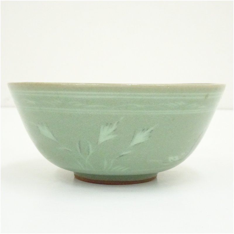 高麗茶碗 「うず潮」金三竜作 抹茶碗 茶道具 共箱(48) 高麗茶碗 「うず